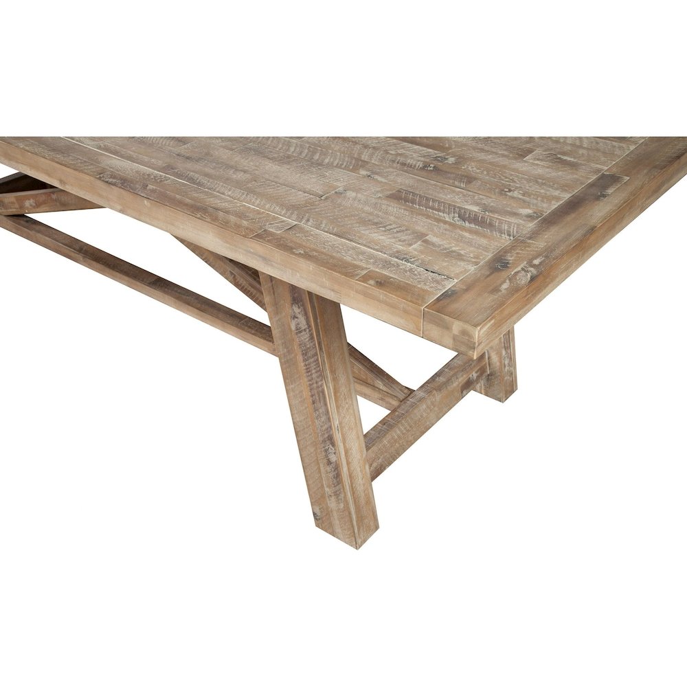 Newberry Extension Dining Table, Weathered Natural. Picture 9