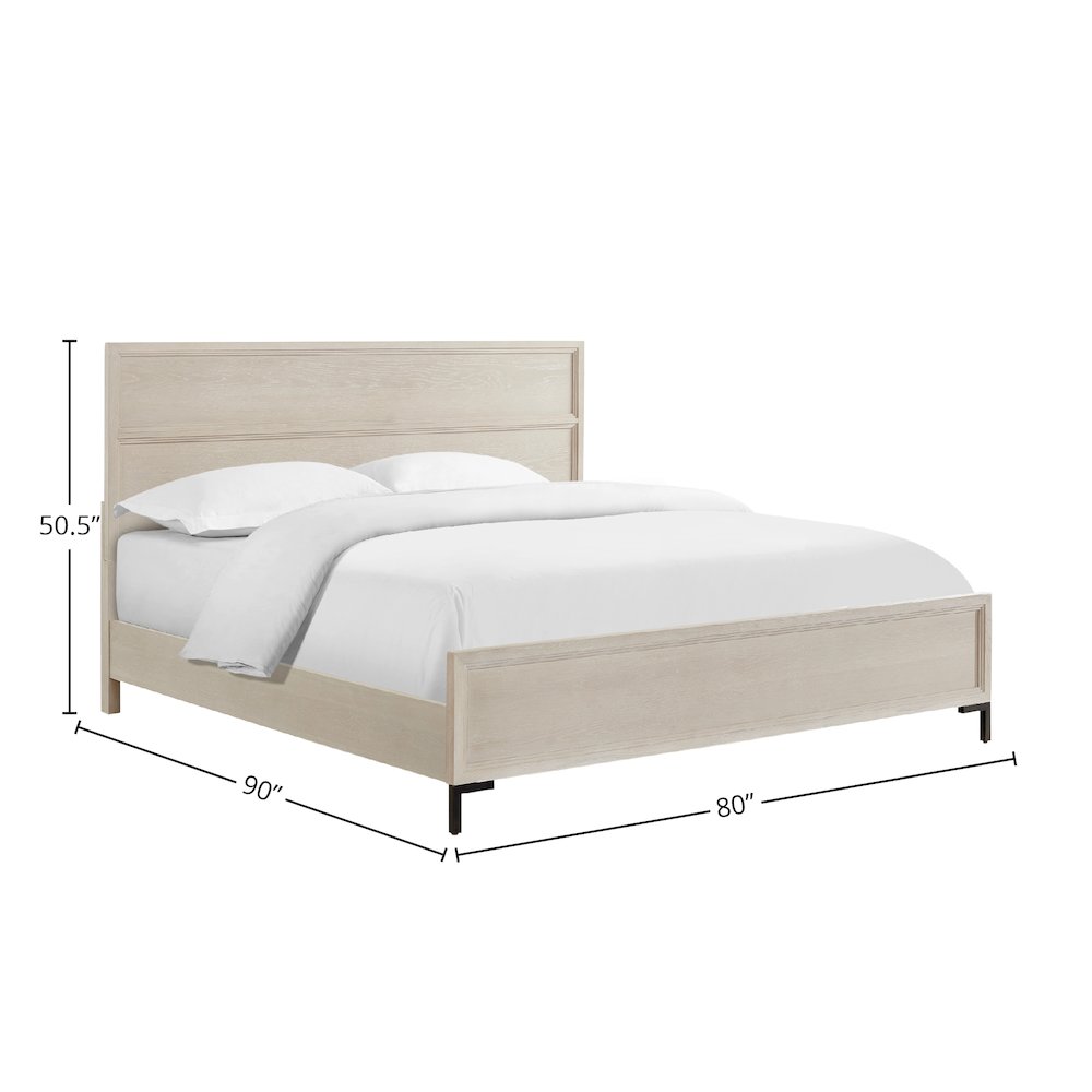 Bradley California King Platform Bed. Picture 1