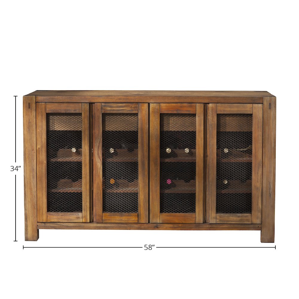 Shasta Multifunction Sideboard & Console, Salvaged Natural. Picture 1