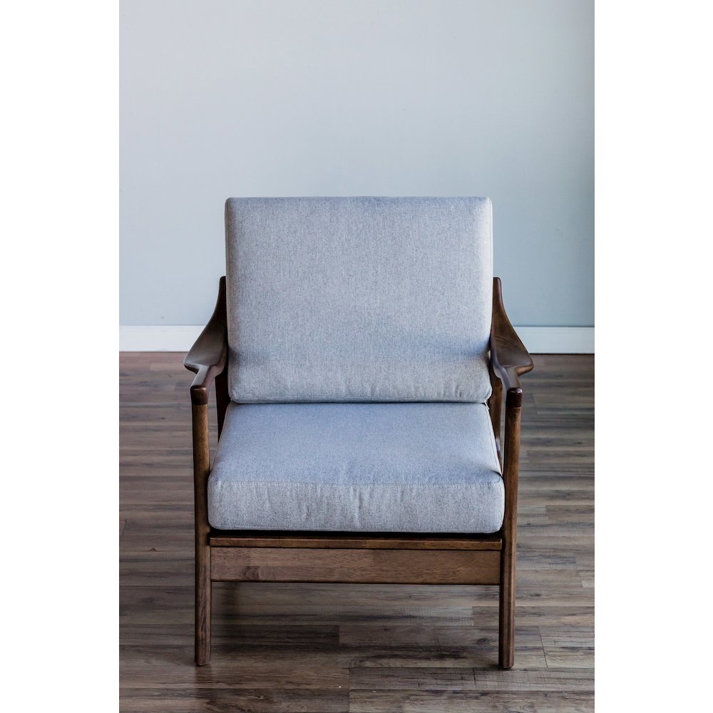Zephyr Slate Lounge Chair with Removable Cushions. Picture 2