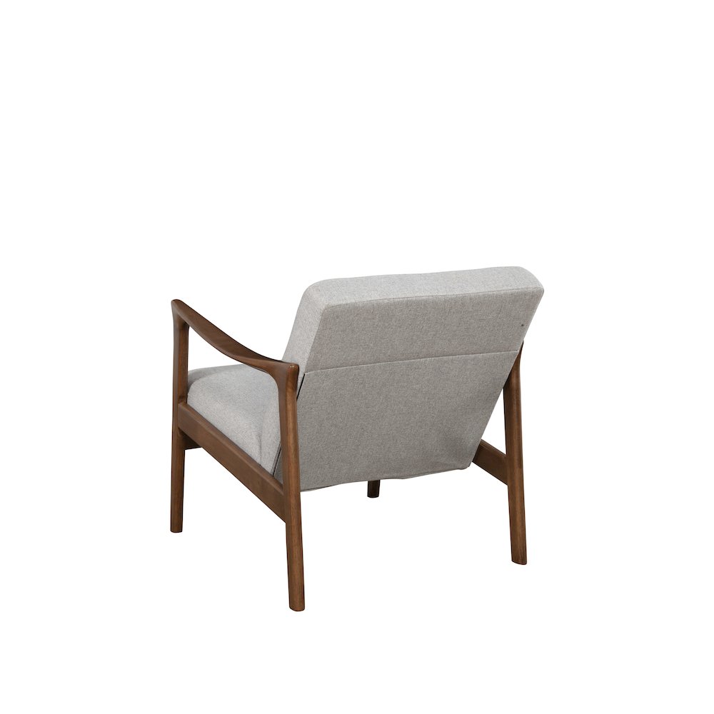 Zephyr Lounge Chair, Light Grey. Picture 7