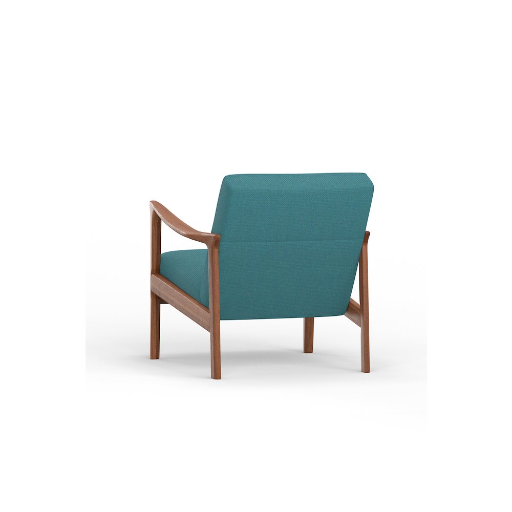 Zephyr Lounge Chair, Turquoise. Picture 6