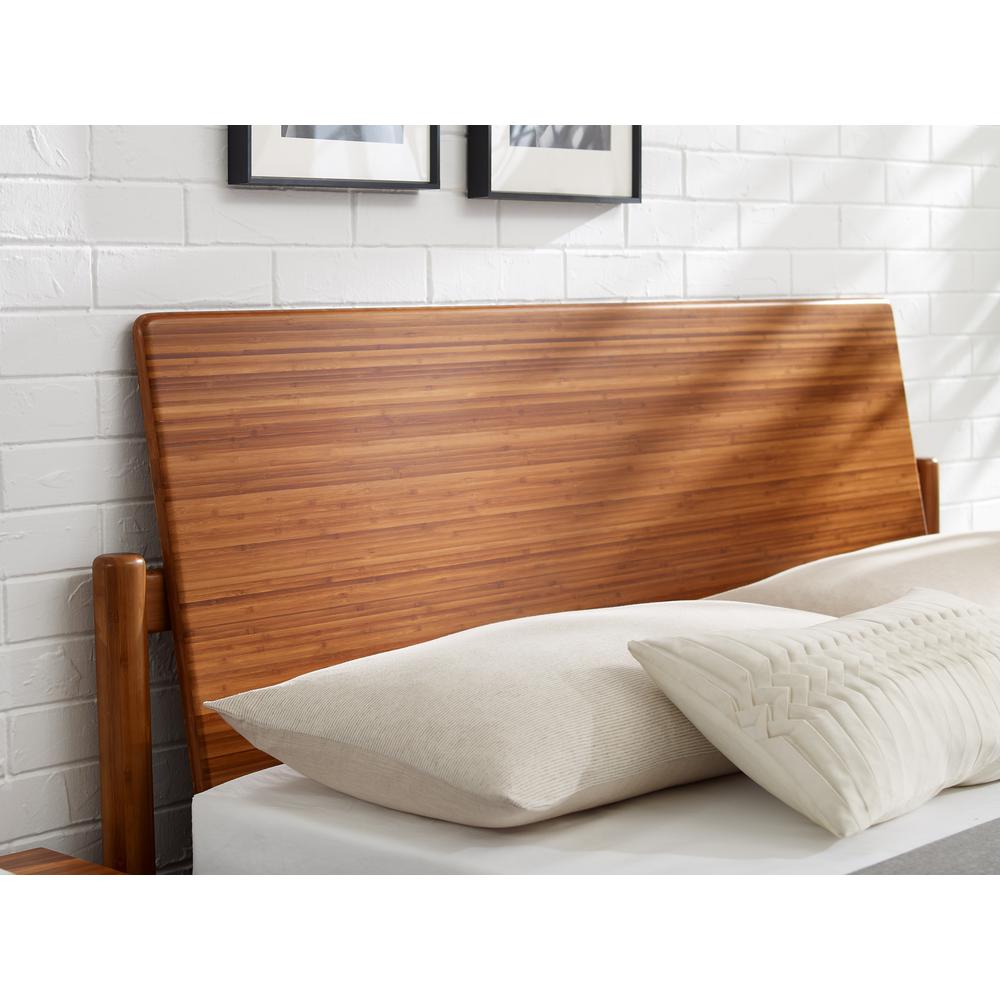 Monterey Queen Platform Bed, Amber. Picture 3