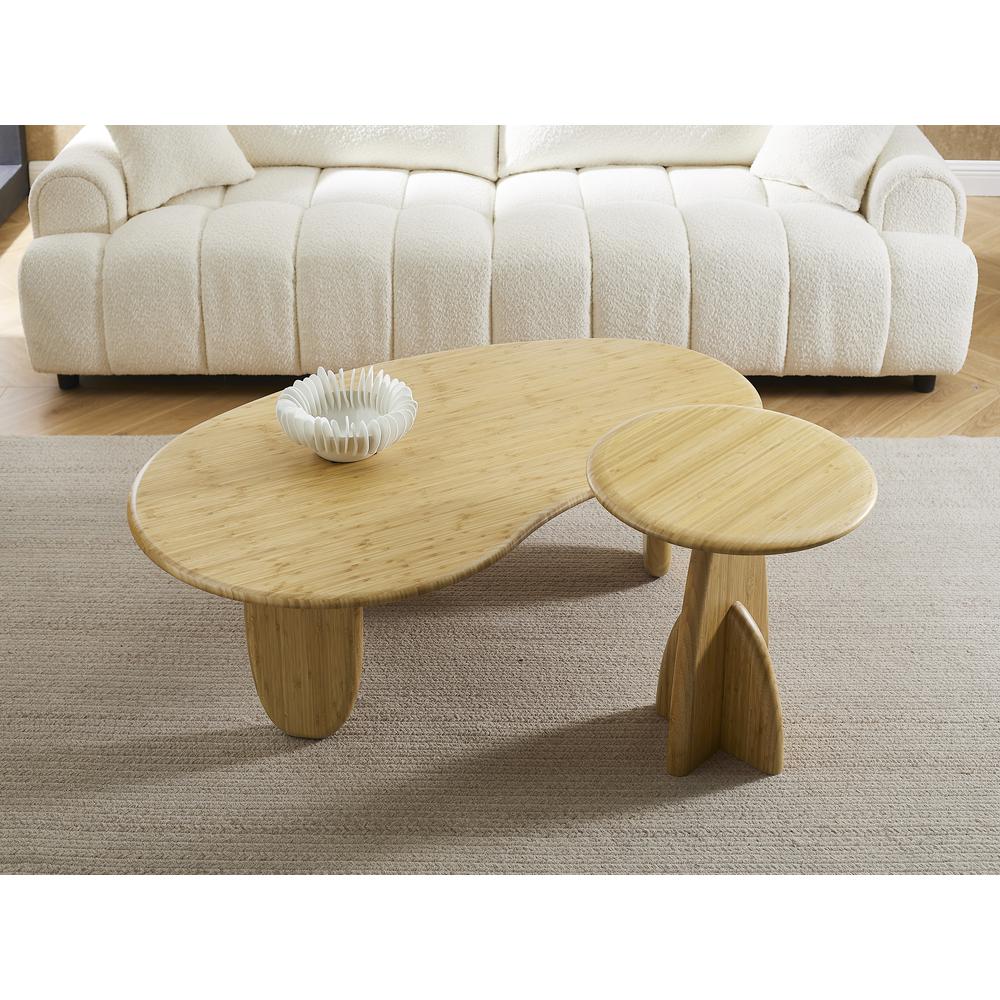 Zephyr Coffee Table, Wheat. Picture 11