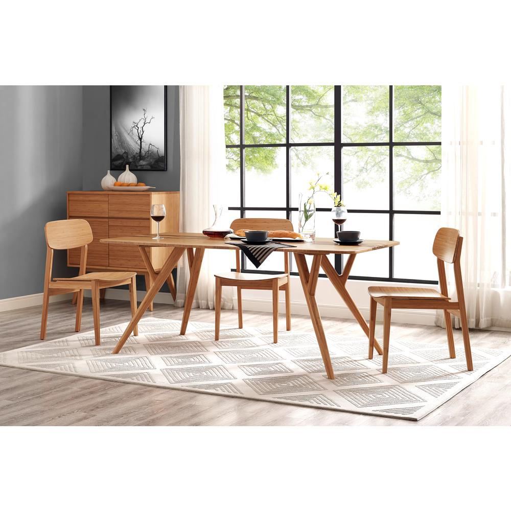 Azara Dining Table, Caramelized. Picture 6