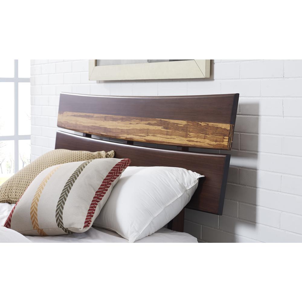 Azara Queen Platform Bed, Sable. Picture 6