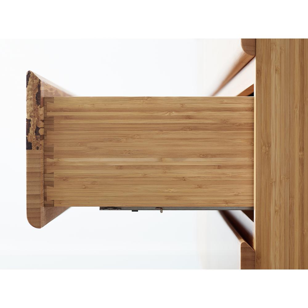 Azara Six Drawer Double Dresser, Caramelized. Picture 10