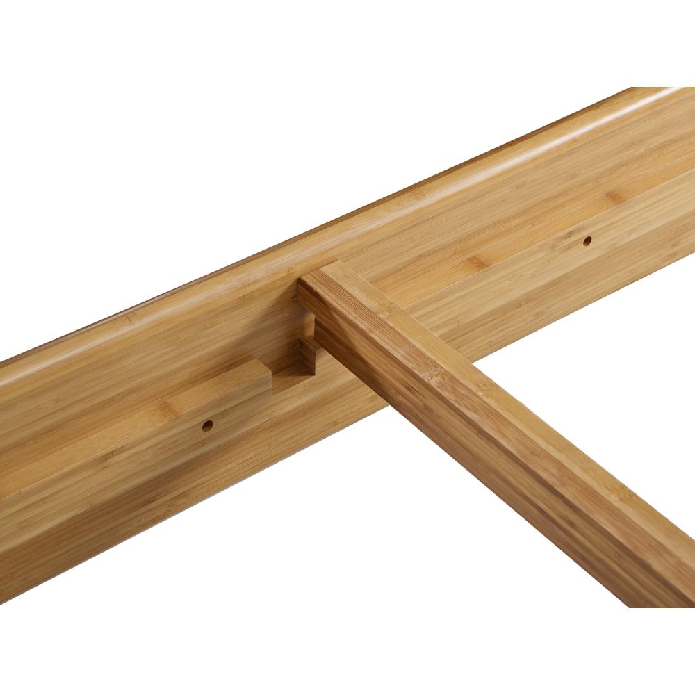 Azara California King Platform Bed, Caramelized. Picture 12