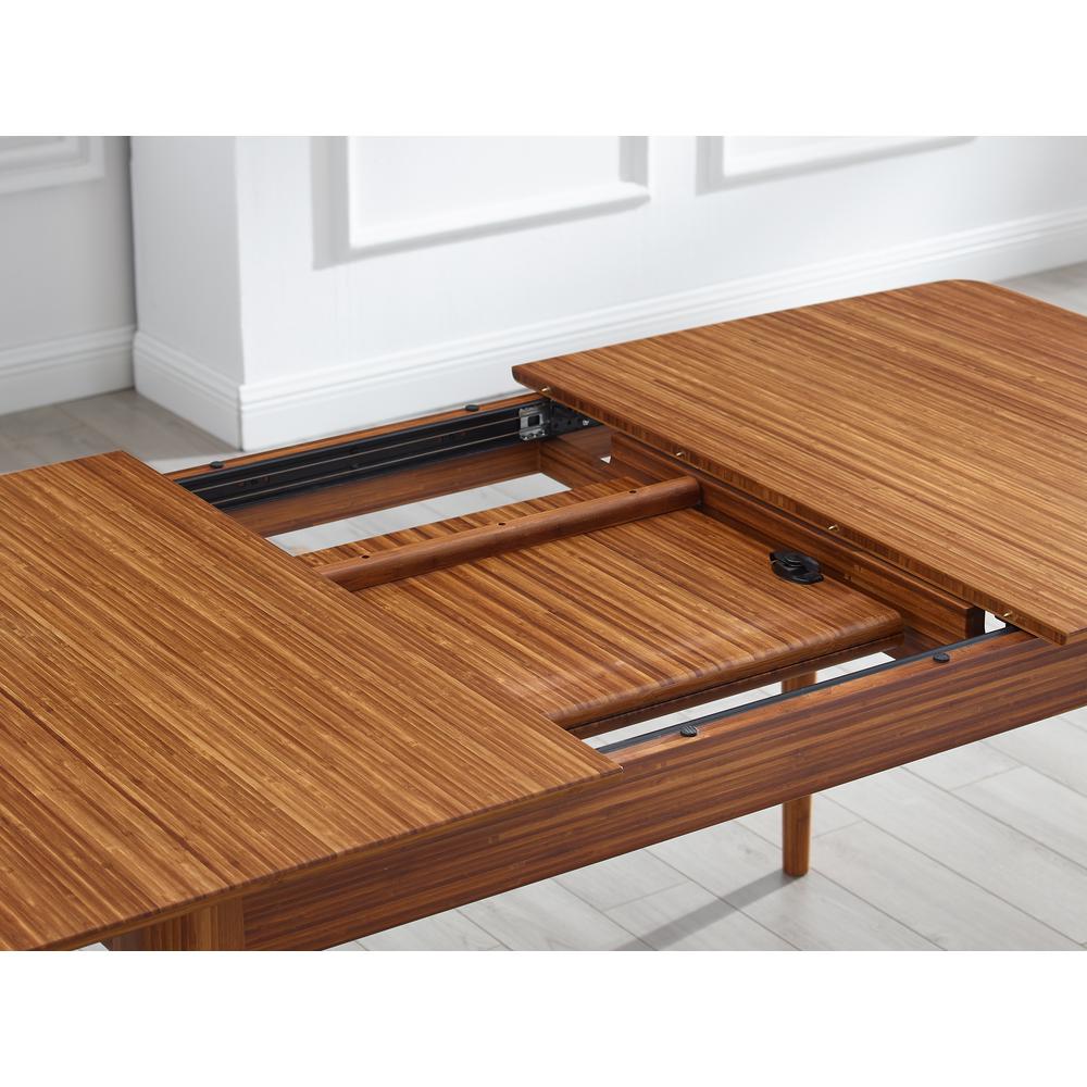 Mija Extension Dining Table, Amber. Picture 3