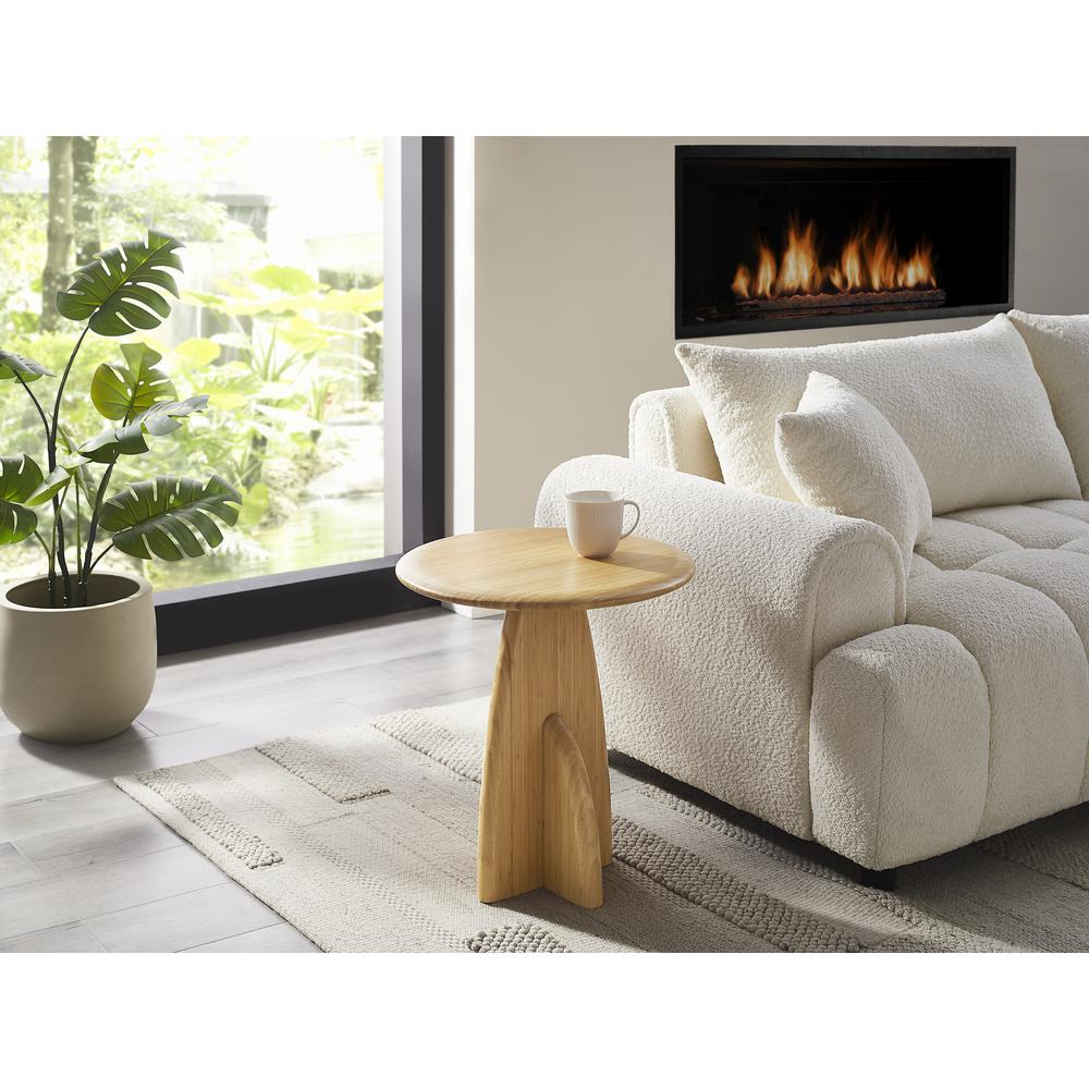 Zephyr Side Table, Wheat. Picture 7