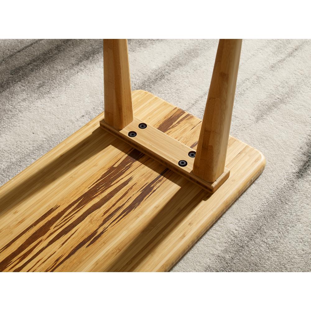 Azara Bench, Caramelized. Picture 5