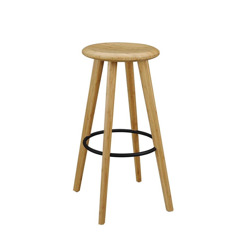 Mimosa Bar Height Stool, Caramelized, (Set of 2). Picture 1