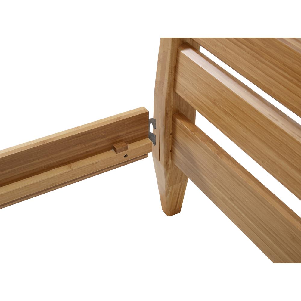 Sienna Eastern King Platform Bed, Caramelized. Picture 10