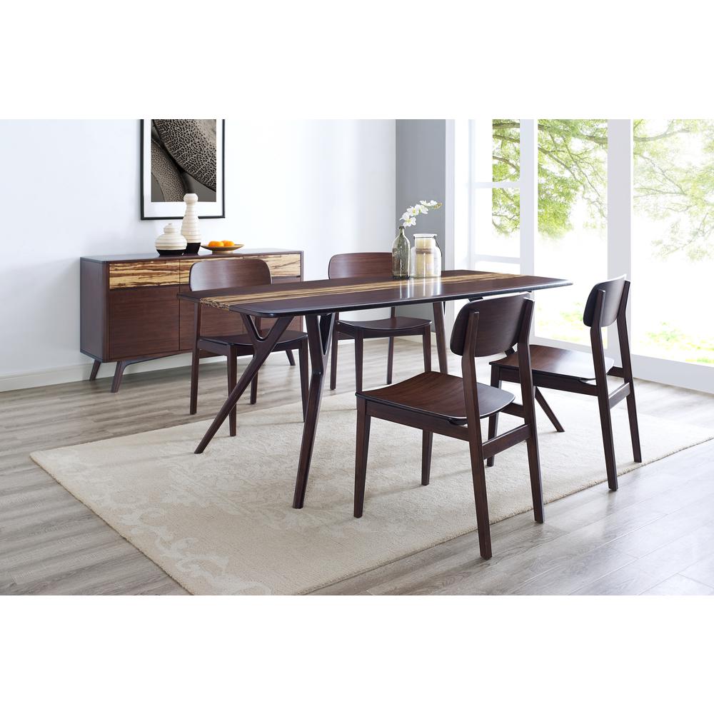 Azara Dining Table, Sable. Picture 5
