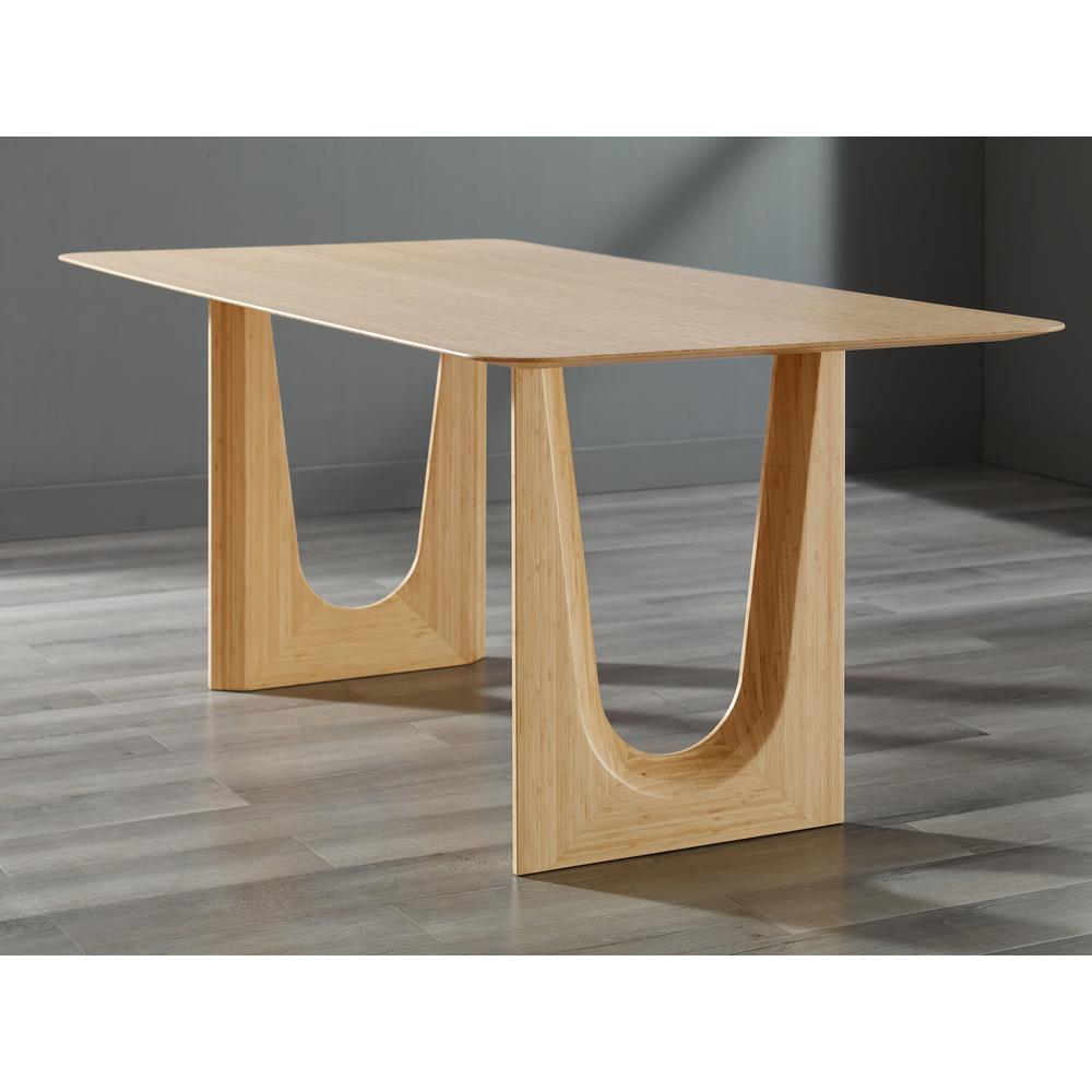 Hanna Dining Table, Wheat. Picture 5