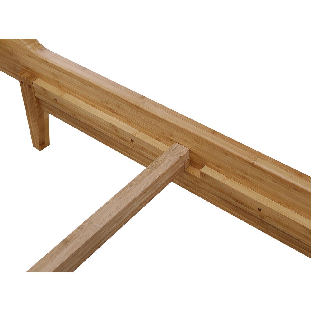 Currant Eastern King Platform Bed, Caramelized. Picture 10