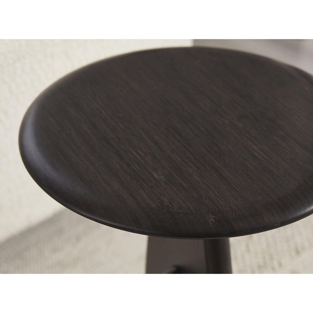 Zephyr Side Table, Caviar. Picture 5