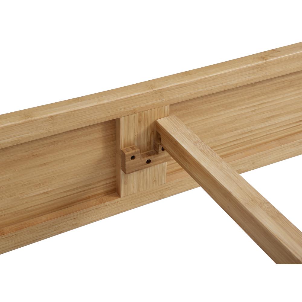 Willow Queen Platform Bed, Caramelized. Picture 9