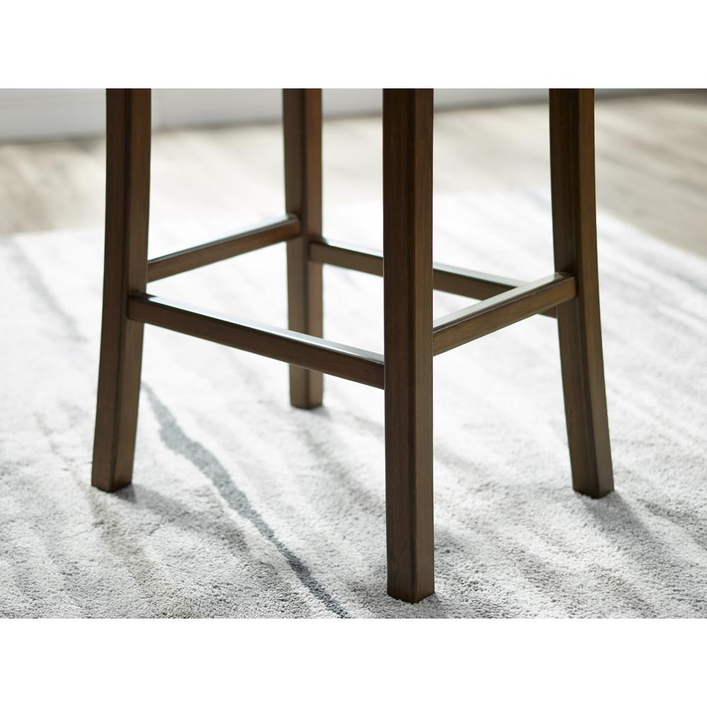 Tulip Counter Height Stool, Black Walnut, (Set of 2). Picture 13