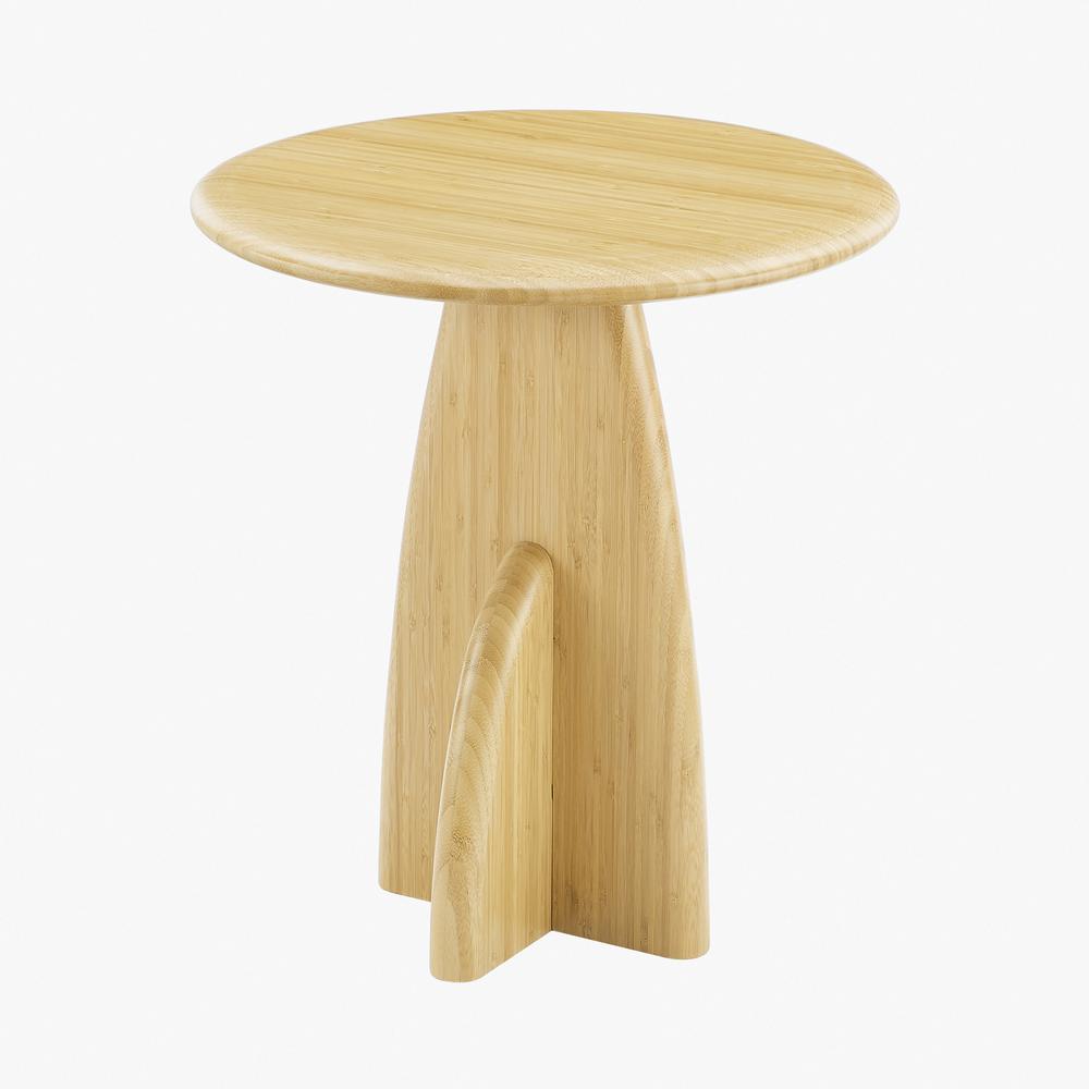 Zephyr Side Table, Wheat. Picture 1
