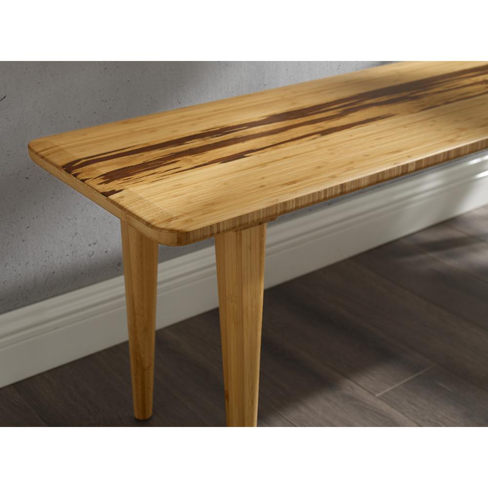 Azara Bench, Caramelized. Picture 3