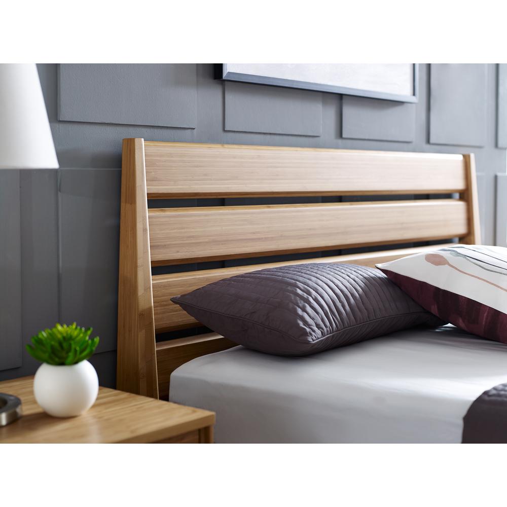 Sienna Eastern King Platform Bed, Caramelized. Picture 2