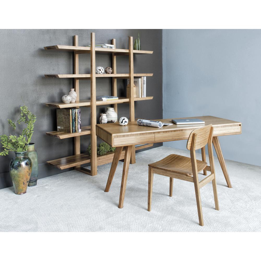Currant Writing Desk, Caramelized. Picture 4