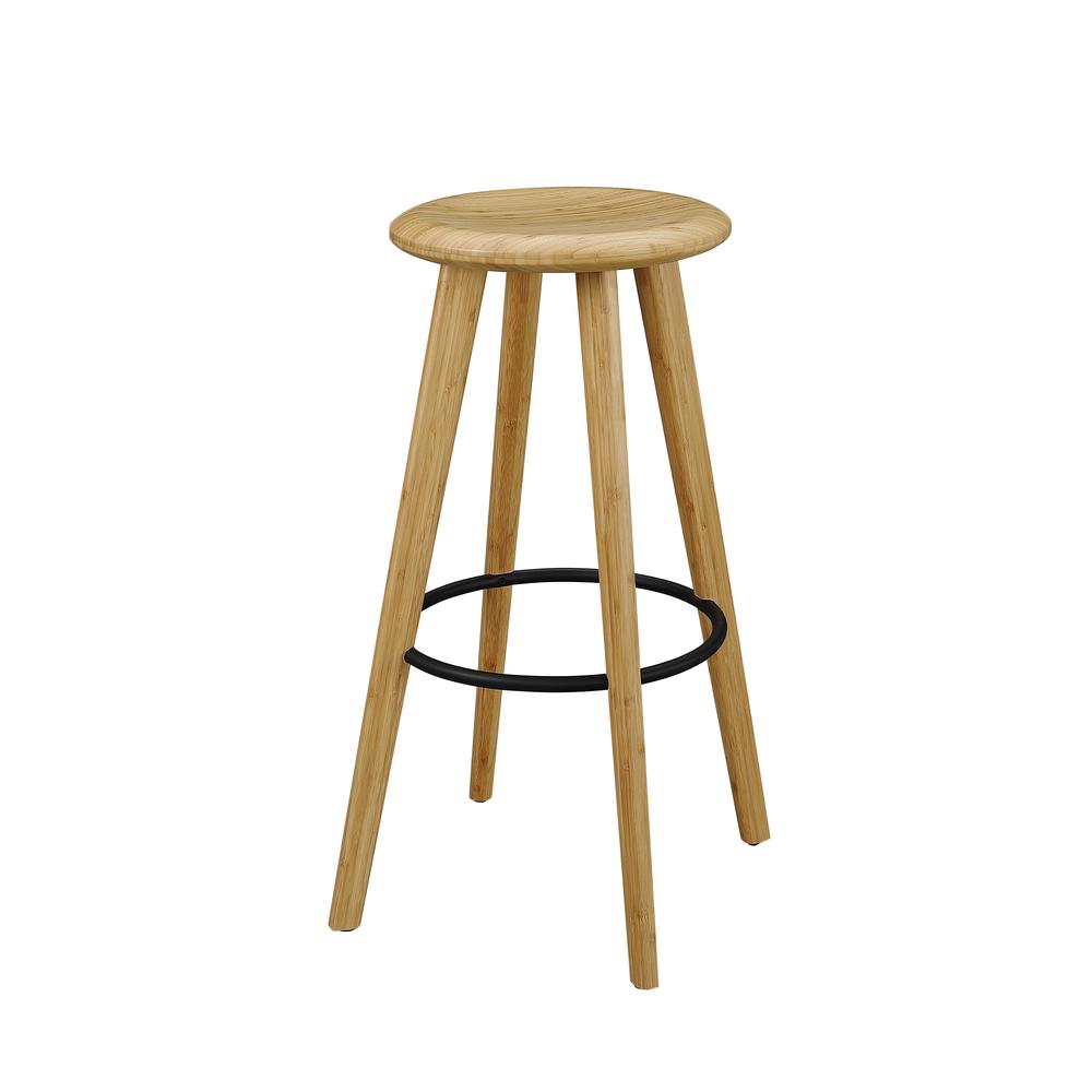 Mimosa Bar Height Stool, Caramelized, (Set of 2). Picture 4