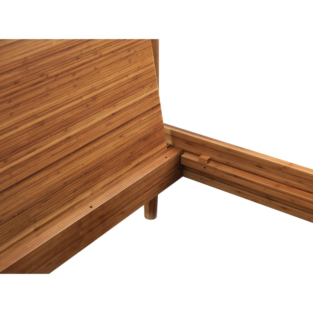 Monterey Queen Platform Bed, Amber. Picture 11