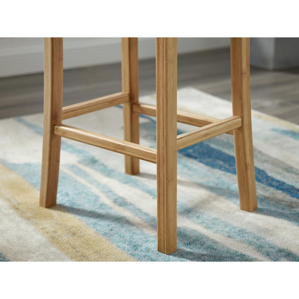 Tulip Bar Height Stool, Caramelized, (Set of 2). Picture 14