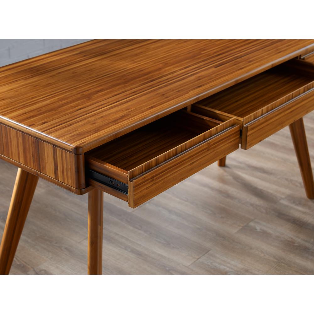 Currant Writing Desk, Amber. Picture 5