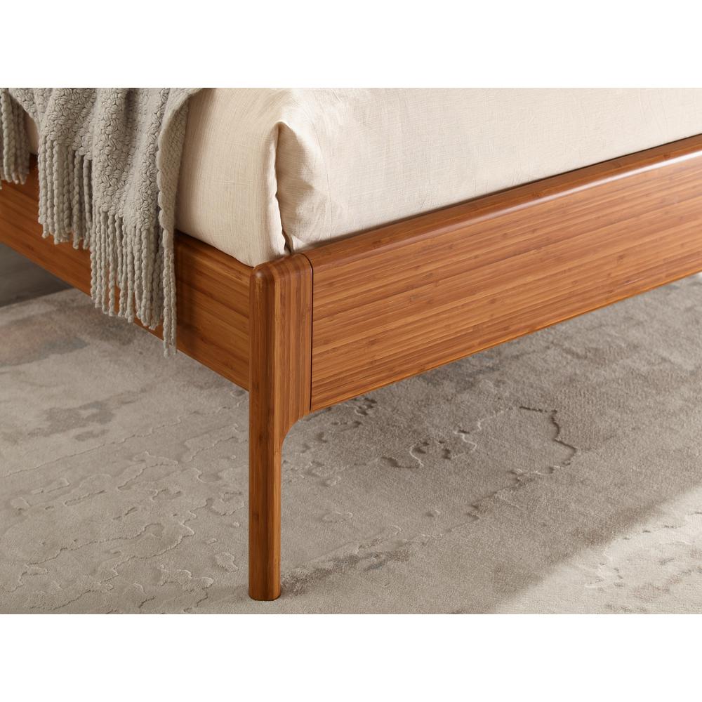 Ventura Queen Platform Bed, Amber. Picture 5
