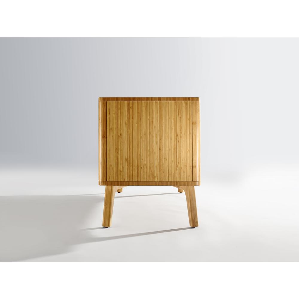 Azara Media Cabinet, Caramelized. Picture 6