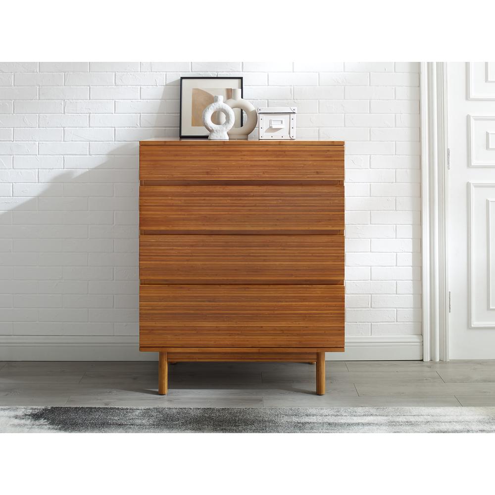 Ventura 4 Drawer High Chest. Picture 3