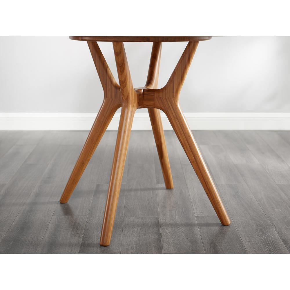 Sitka 36" Round Dining Table, Amber. Picture 3