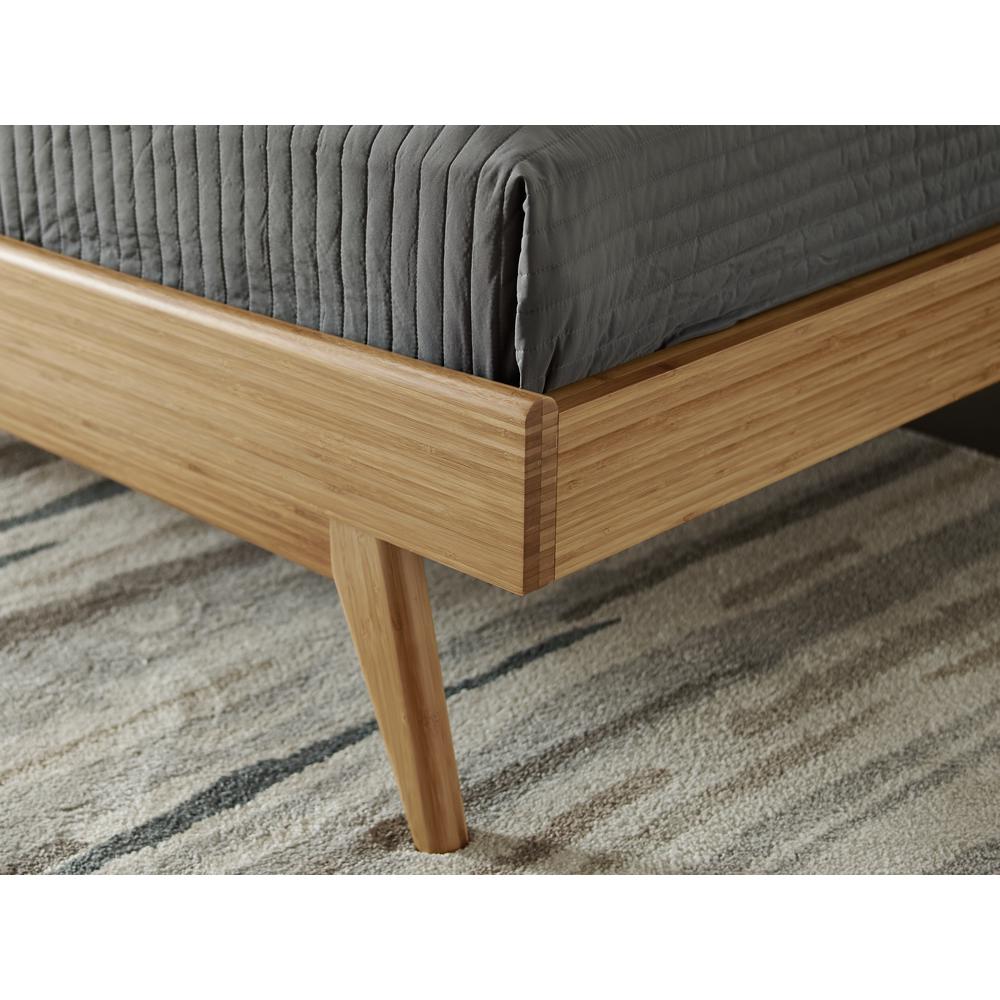 Azara California King Platform Bed, Caramelized. Picture 14
