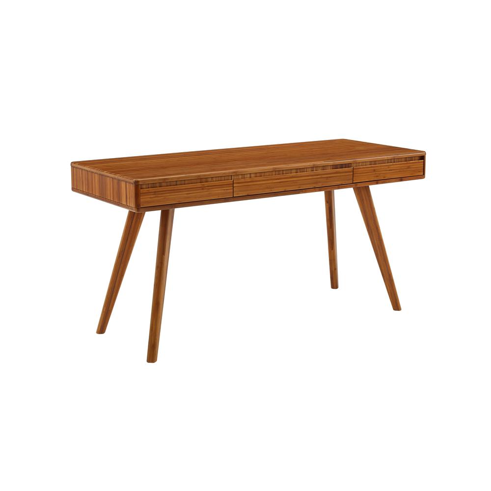 Currant Writing Desk, Amber. Picture 1