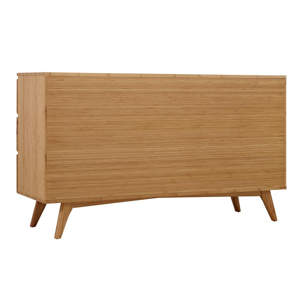 Azara Six Drawer Double Dresser, Caramelized. Picture 8