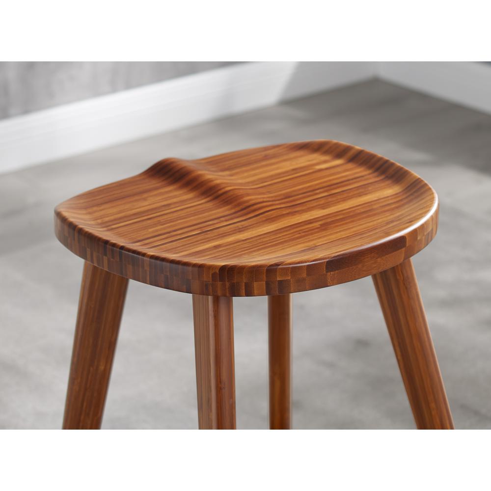 Max Stool in Counter Height, Amber, (Set of 2). Picture 8