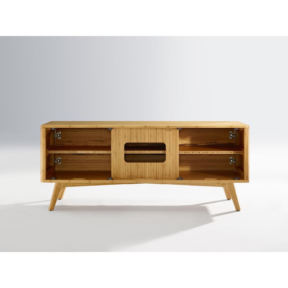 Azara Media Cabinet, Caramelized. Picture 8