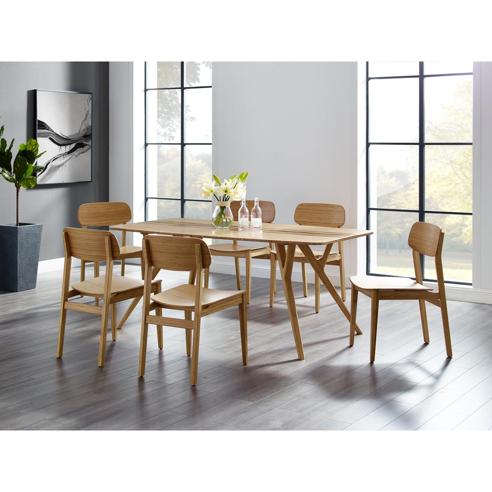 Azara Dining Table, Caramelized. Picture 3