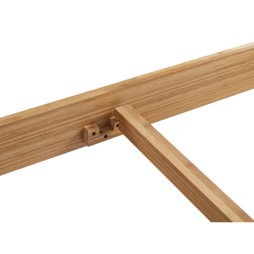 Sienna Eastern King Platform Bed, Caramelized. Picture 4