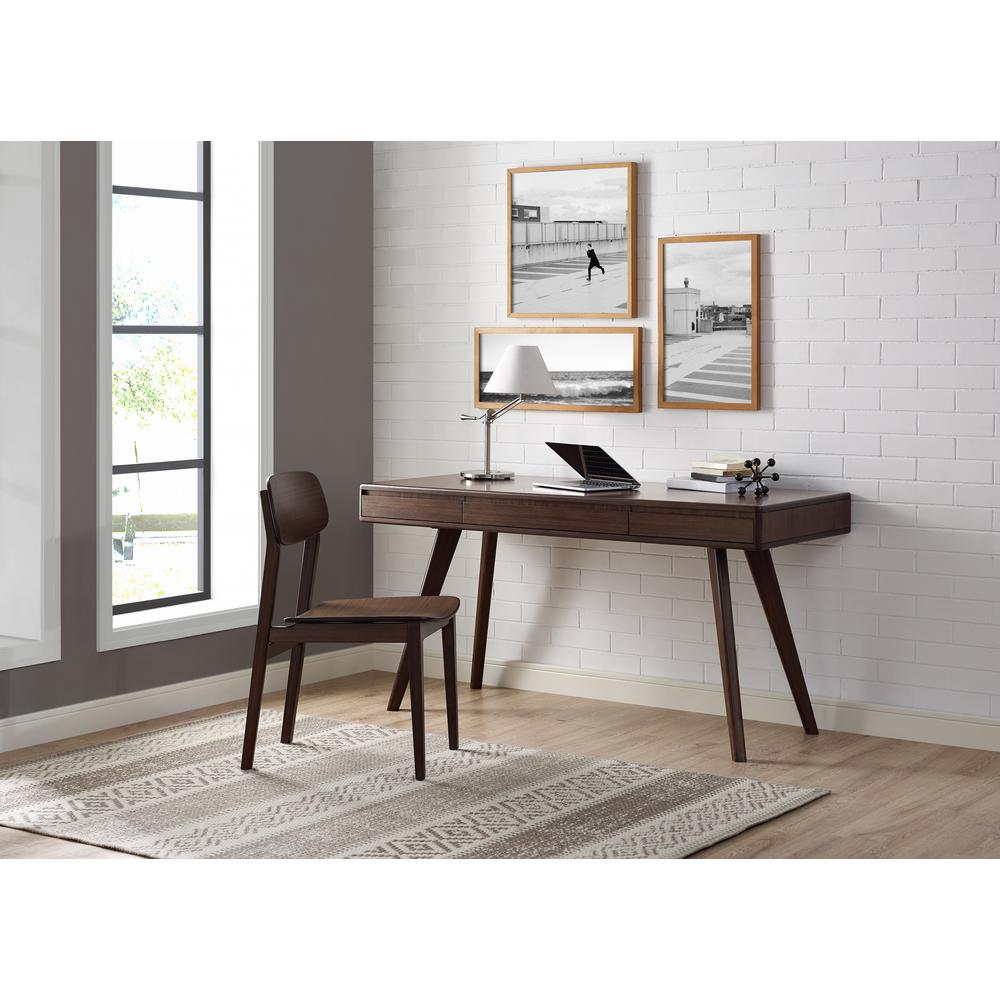 Currant Writing Desk, Black Walnut. Picture 4