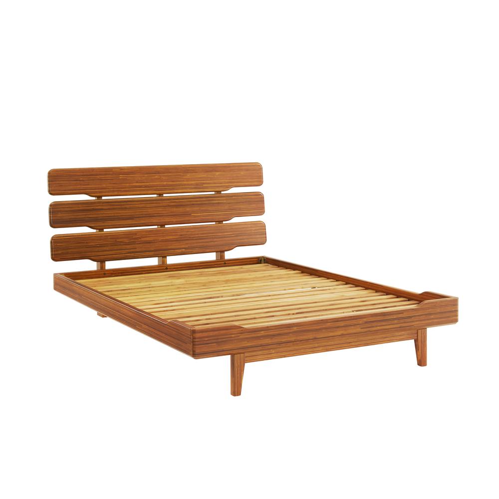 Currant Queen Platform Bed, Amber. Picture 3