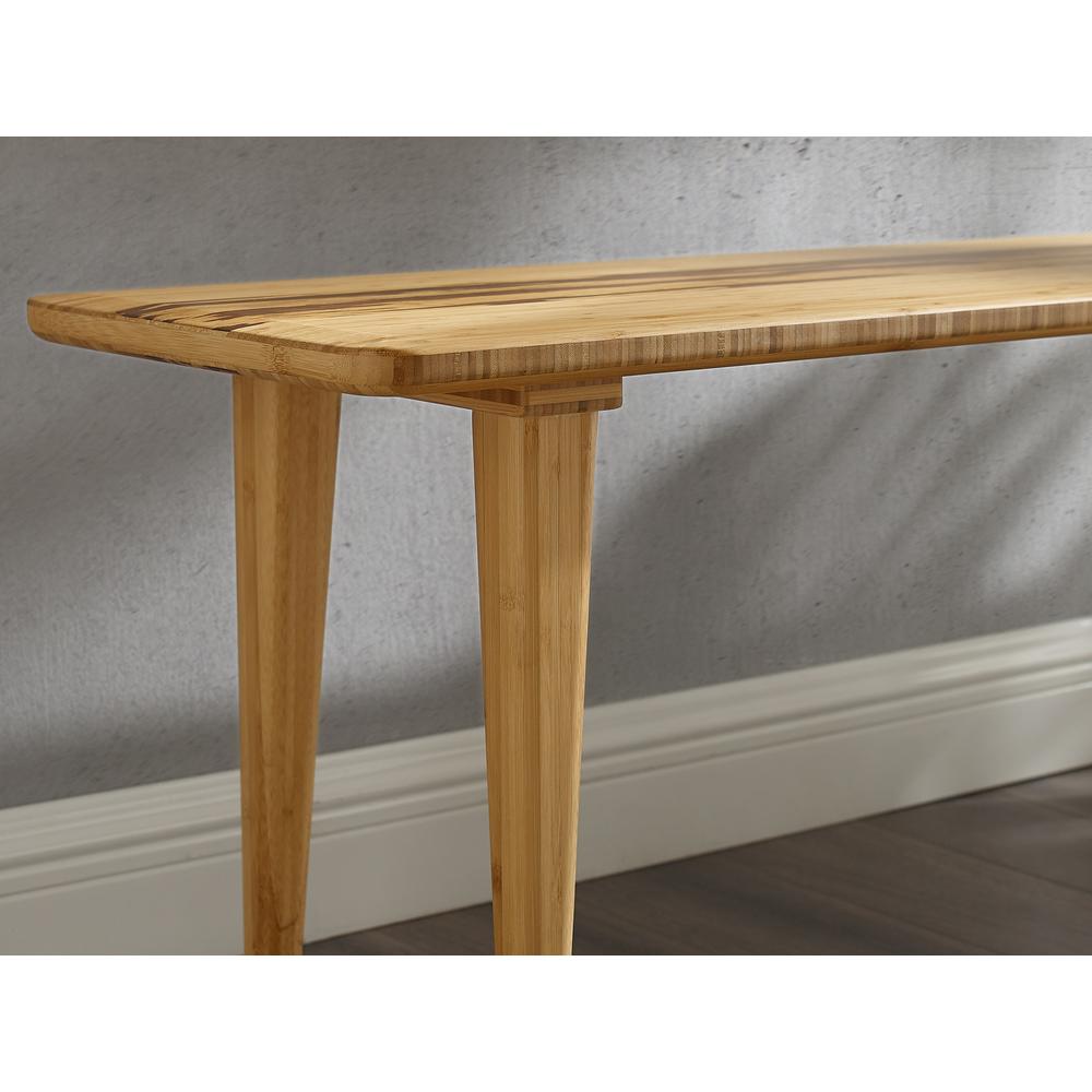 Azara Bench, Caramelized. Picture 2
