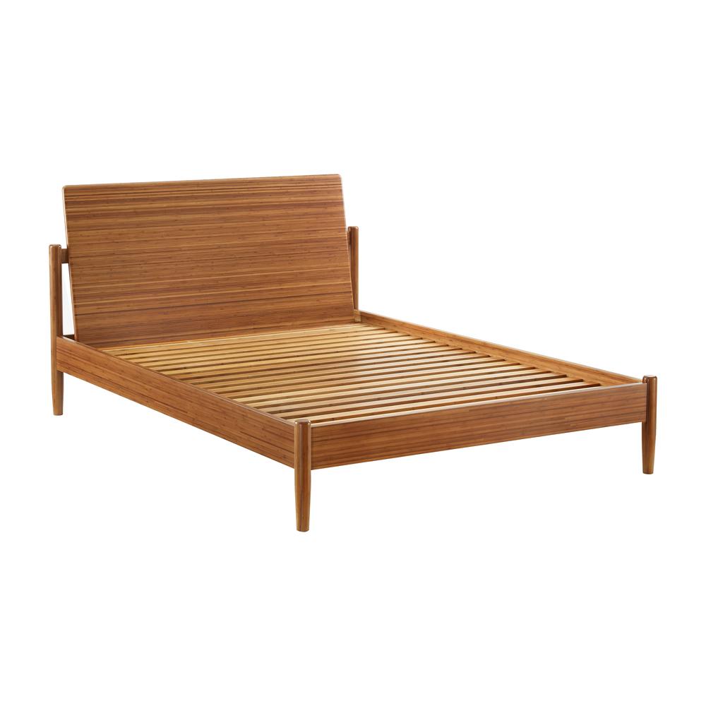 Monterey Queen Platform Bed, Amber. Picture 2