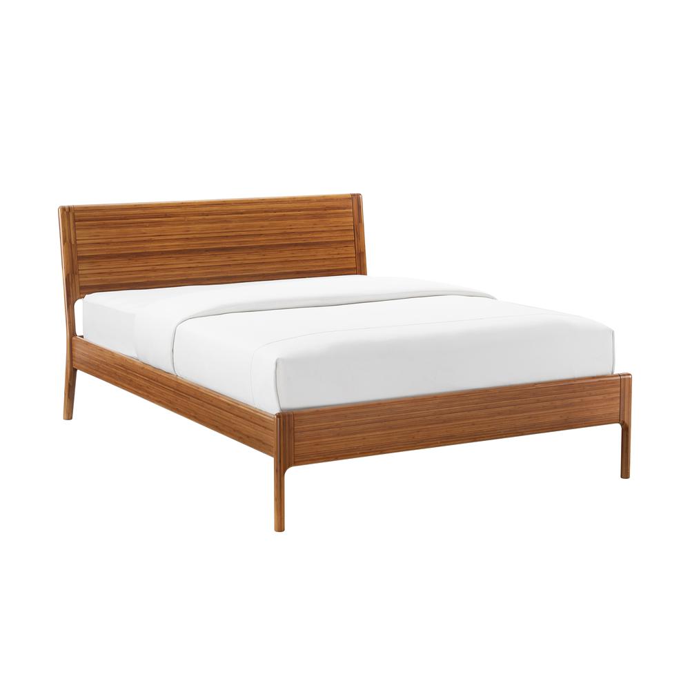 Ventura Queen Platform Bed, Amber. Picture 3