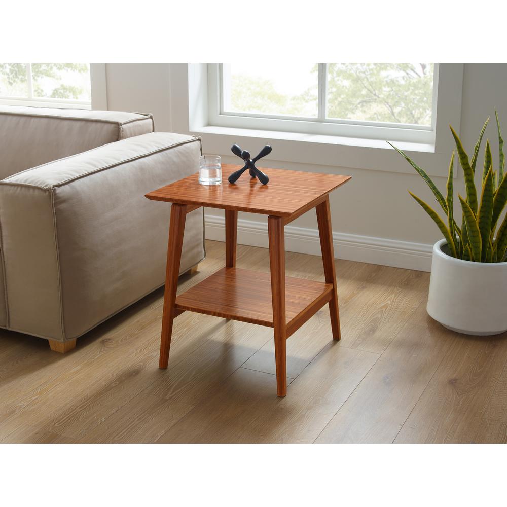 Antares End Table, Amber. Picture 3