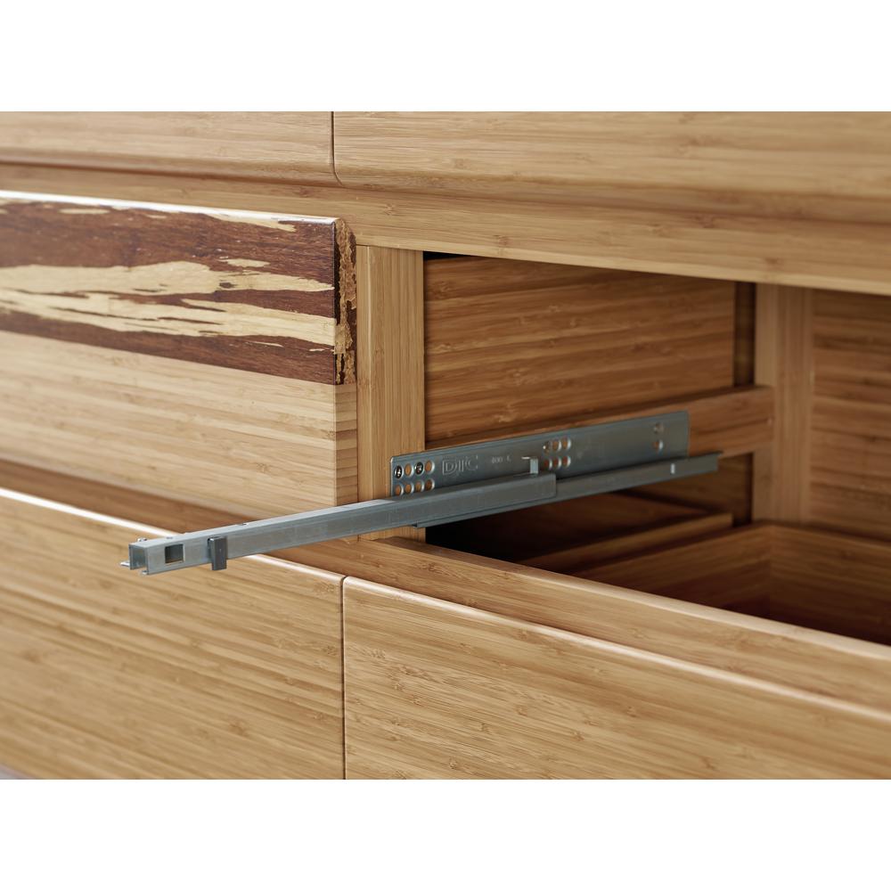 Azara Six Drawer Double Dresser, Caramelized. Picture 13