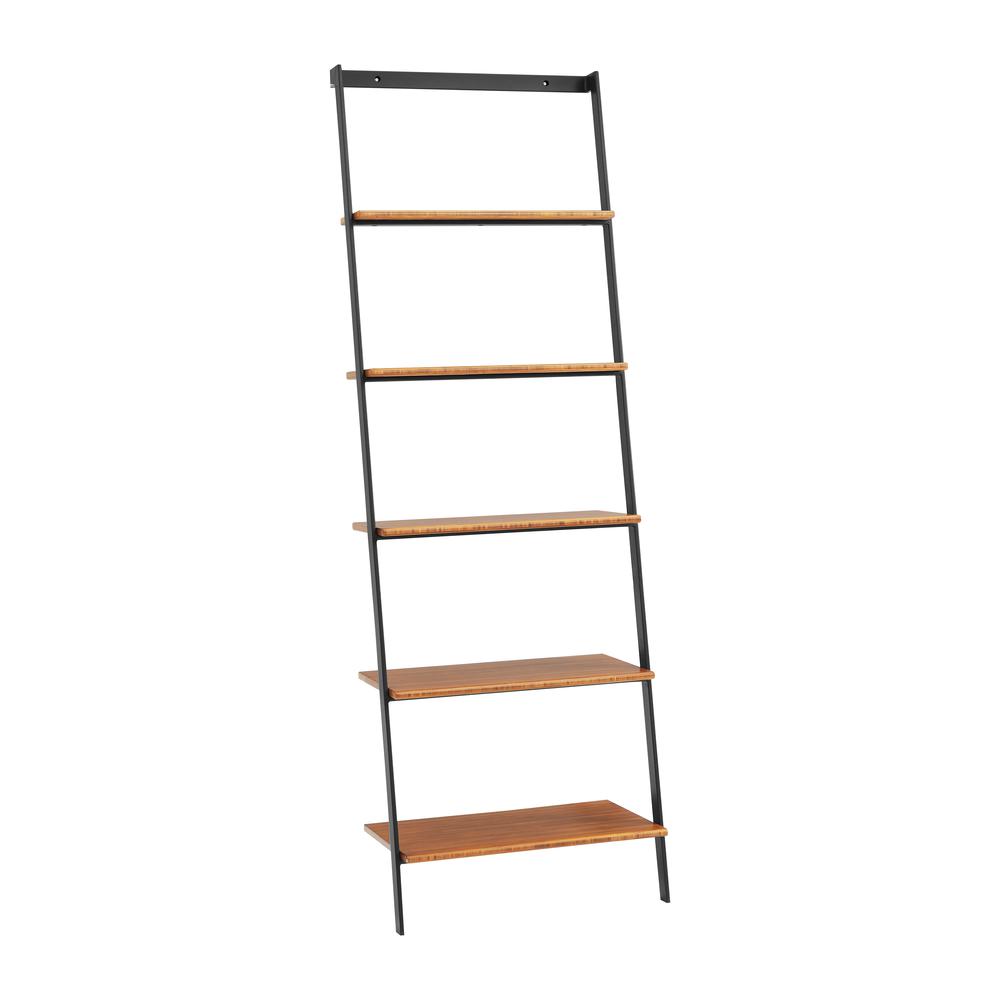 Studio Plus Leaning Shelf, Amber. Picture 1